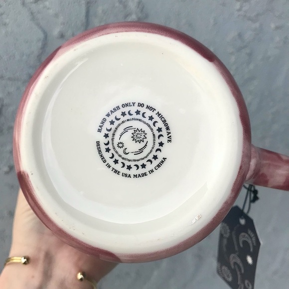 Stay Wild Moon Child Gold Hamsa Hand Mug ✨ - Picture 4 of 5